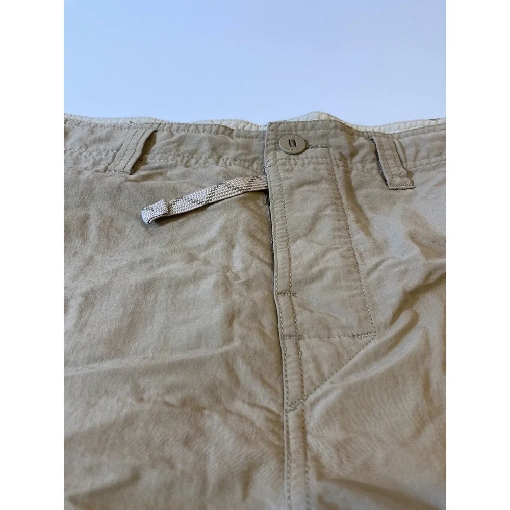 Patagonia Wavefarer Cargo Shorts Khaki Tan Men's 36 Hiking